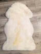 Natural Single Sheepskin Rugs British Skins S/M/L/XL