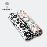 ETTA LOVES x LIBERTY – Sensory Muslin 2-Pack - birth to 12 months