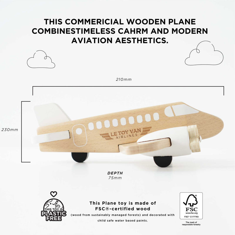 Wooden Toy Plane