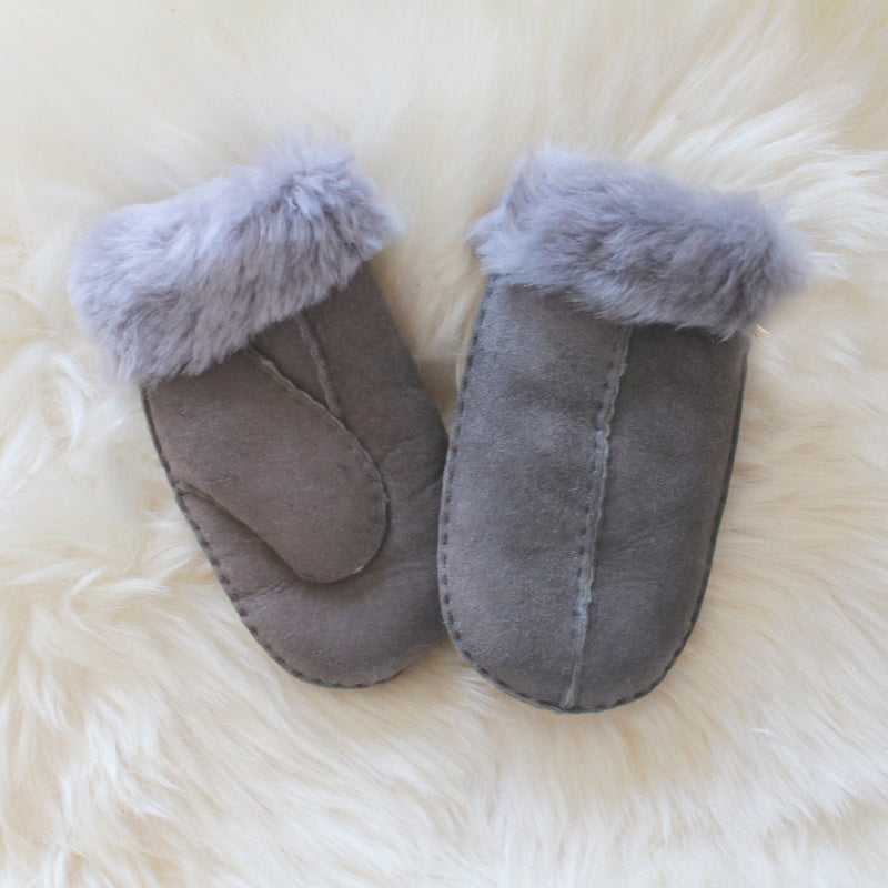 CSM Childrens Sheepskin Mittens