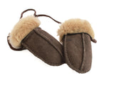 Sheepskin Baby Puddy Mitten - "Keep Safe" Cord