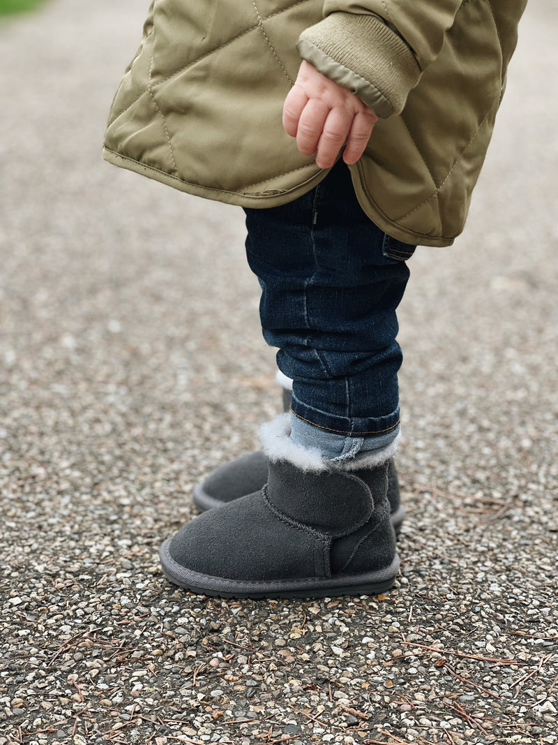 EMU Australia Charcoal Toddler Walker Boots