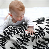 PLANT PRINT 3-PACK MUSLINS - birth to 4 months