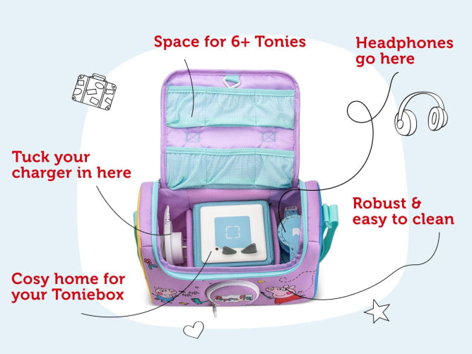 Tonies Listen & Play Bag - Peppa Pig