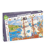 Djeco Pirates Observation Puzzle - 100 Pieces