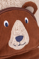Frugi Fleece Character Backpack - Beary Wild