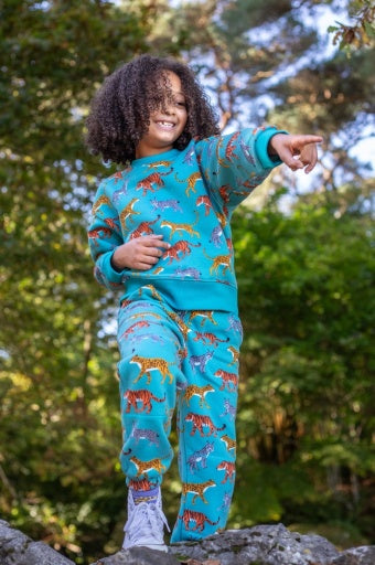 Frugi Superb Sweatshirt - Wild Cats