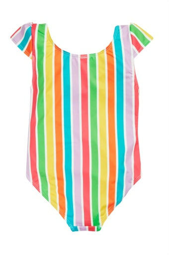 Frugi Marina Swimsuit - Summer Stripe