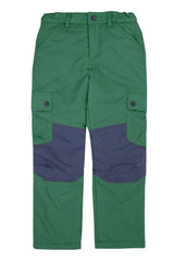 Frugi Wilderness Trouser - Holly Green/Navy