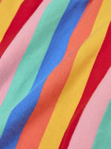 Frugi Alba Skort - Strawberry Rainbow Stripe