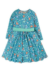 Frugi Party Skater Dress - Enchanted Forest