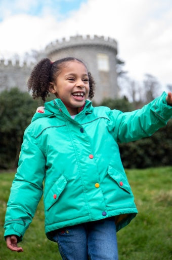 Frugi Rambler 3 In 1 Coat - Dragon/Mushroom Field