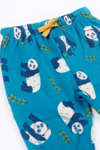 Frugi Snuggle Crawlers - Panda Pals
