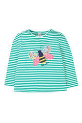 Frugi Theresa Top - Dragon Stripe/Bee