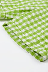 Frugi Giles Gingham Shorts - Macaw/Gingham