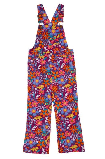 Frugi Frida Flared Dungaree - Retro Floral