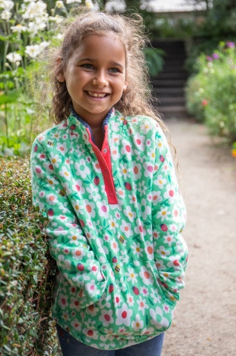 Frugi Snuggle Fleece - Busy Bugs