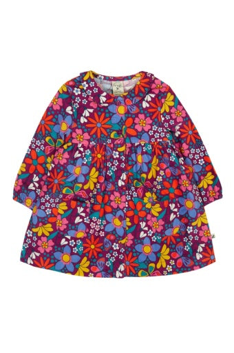 Frugi Chloe Cord Dress - Retro Floral