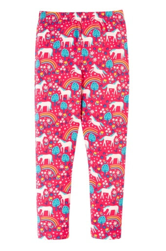 Frugi Libby Printed Leggings - Wild Horses