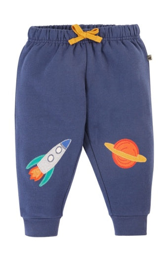 Frugi Character Crawlers - Navy Blue/Rocket