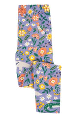 Frugi Libby Printed Leggings - Rainforest Friends