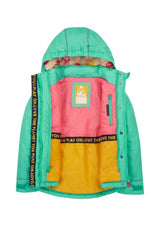 Frugi Rambler 3 In 1 Coat - Dragon/Mushroom Field