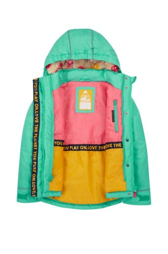 Frugi Rambler 3 In 1 Coat - Dragon/Mushroom Field