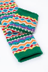 Frugi Little Knitted Leggings - Bear Fair Isle