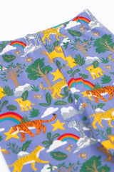Frugi Libby Printed Leggings - Grape Into The Wild