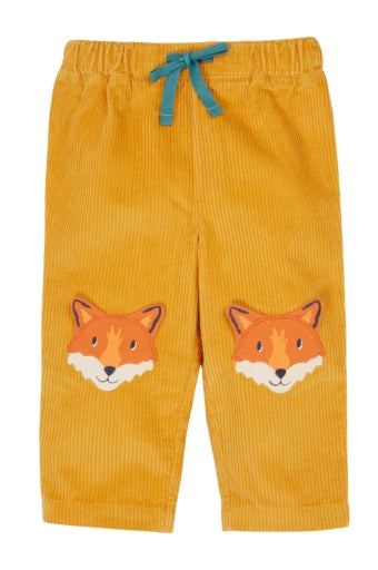 Frugi Arlo Cord Trousers - Gold/Fox