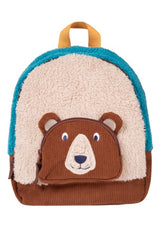 Frugi Fleece Character Backpack - Beary Wild