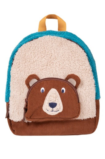 Frugi Fleece Character Backpack - Beary Wild