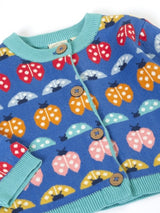 Frugi Mellion Cardigan - Ladybird Fair Isle