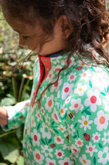 Frugi Snuggle Fleece - Busy Bugs