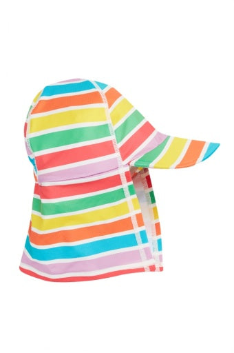 Frugi Little Swim Legionnaires Hat - Summer Stripe