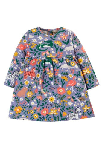 Frugi Dee Dress - Rainforest Friends