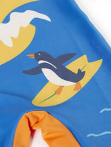 Frugi Little Sun Safe Suit - Lemon/Beach