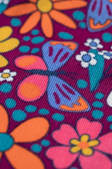 Frugi Elspeth Printed Dungaree - Retro Floral