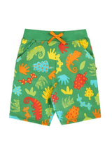Frugi Samson Printed Shorts - Chameleon Camp