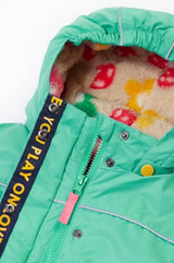 Frugi Rambler 3 In 1 Coat - Dragon/Mushroom Field