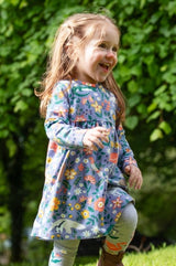 Frugi Dee Dress - Rainforest Friends