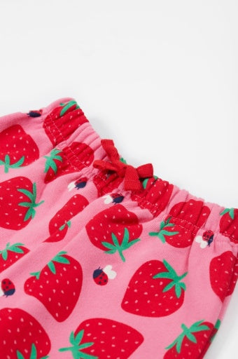 Frugi Snuggle Crawlers - Strawberry Pals