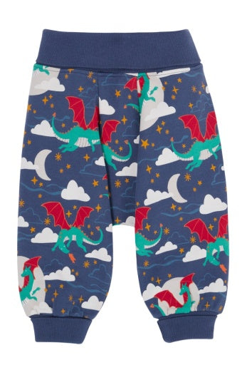 Frugi Cosy Parsnip Pants - Navy Dragon Skies
