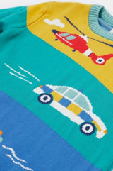 Frugi-Elwood-Knitted-Jumper-Moss-Vehicles