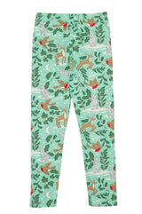 Frugi Libby Printed Leggings - Festive Forest