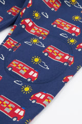 Frugi Snuggle Crawlers - Fire Engine