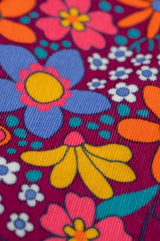 Frugi Frida Flared Dungaree - Retro Floral