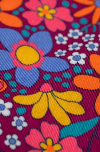 Frugi Frida Flared Dungaree - Retro Floral