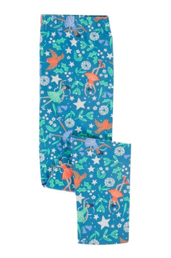 Frugi Libby Printed Leggings - Enchanted Forest