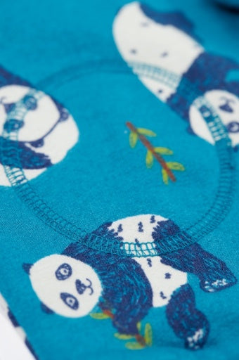Frugi Snuggle Crawlers - Panda Pals